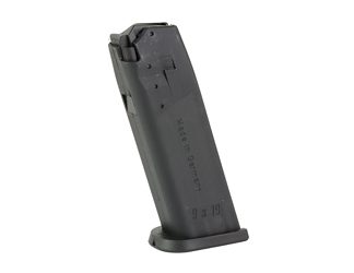 Heckler & Koch Magazine, 9MM, 15 Rounds, Fits USP, Polymer, Black, Red Follower