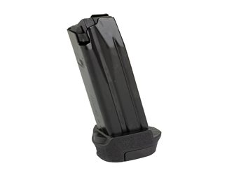 Heckler & Koch Magazine, 9MM, 15 Rounds, Fits P30SK/VP9SK, Steel, Black