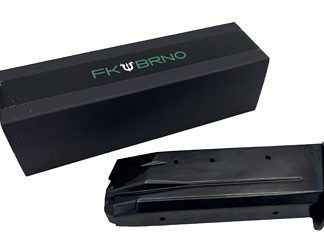 FK BRNO Magazine, 40S&W/10MM/7.5 FK, Fits 16 Rounds of 7.5FK, 10 Rounds of 40S&W/10MM, Black, Fits FK Brno PSD and Field Pistol