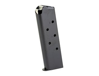 KCI USA Magazine, 45 ACP, 7 Rounds, Black, Fits 1911