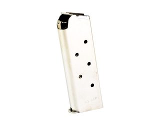 Kimber America Magazine, 45ACP, 7 Round, For Compact/Ultra 1911, Stainless Steel, Silver