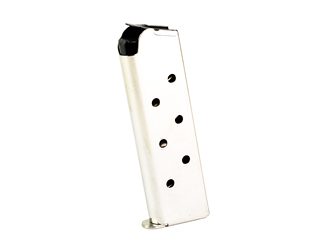 Kimber America Magazine, Kim Pro, Tac Mag, 45 ACP, 8 Rounds, For 1911, Stainless Steel, Silver
