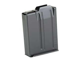MDT Magazine, 308 Winchester/6.5 Creedmoor, 10 Rounds, Black, Fits Short Action AICS Pattern, Comes with Binder Plate