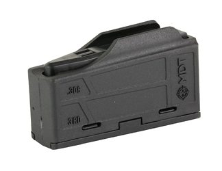 MDT Magazine, Polymer, 308 Winchester/6.5 Creedmoor, 3 Rounds, Black, Fits Short Action AICS Pattern