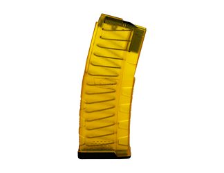 Mission First Tactical EXD, Magazine, 223 Remington/5.56 NATO, 30 Rounds, Fits AR-15, Translucent Yellow