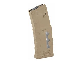 Mission First Tactical MFT Window EXD Polymer Magazine, 223 Remington/5.56 NATO, .300 AAC Magazine, 30 Rounds, Fits AR Rifles, Polymer, Flat Dark Earth