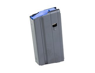 Noveske Magazine, 6MM ARC/6.5 Grendel, 15 Rounds, Fits AR, Stainless Steel, Noveske Baseplate