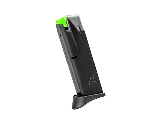 Mec-Gar USA Magazine, 9MM, 16 Rounds, For Beretta 92FS Compact, Anti-Friction Coating, Black