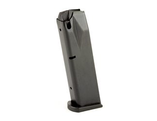 ProMag Industries Magazine, 9MM, 15 Rounds, Fits Beretta 92, Steel, Blued Finish