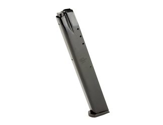ProMag Industries Magazine, 9MM, 32 Rounds, Fits CZ75, Steel, Blued Finish