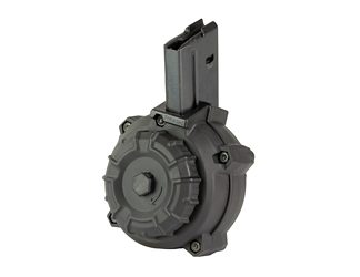 ProMag Industries Drum Magazine, 7.62X39MM, 50 Rounds, Fits AR-15 Pattern Firearms Chambered in 7.62X39mm, Steel/Polymer Construction, Black