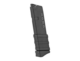 ProMag Industries Magazine, 9MM, 10 Rounds, Fits Glock 43, Polymer, Black
