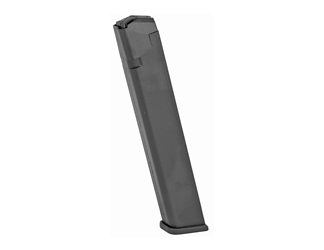 ProMag Industries Magazine, 40 S&W, 27 Rounds, Fits Glock 22/23/27, Polymer, Black