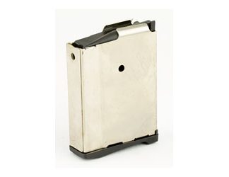 ProMag Industries Magazine, 762x39, 10 Rounds, Fits Ruger Mini-30, Steel,  Nickel Finish
