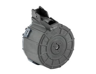 ProMag Industries Magazine, 12 Gauge, 12 Rounds, Fits Saiga, For 2-3/4" Shells, Polymer, Black