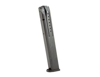 ProMag Industries Magazine, 9MM, 32 Rounds, Fits S&W M&P-9, Steel, Blued Finish