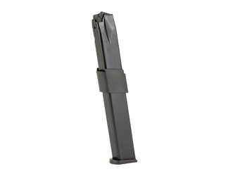 ProMag Industries Magazine, 9MM, 32 Rounds, Fits Springfield Hellcat, Steel Construction, Blued Finish, Black