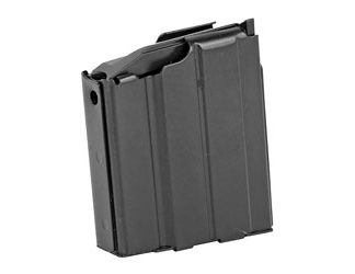 Ruger Magazine, 223 Remington, 10 Rounds, Fits Ruger Mini-14, Steel, Blued Finish