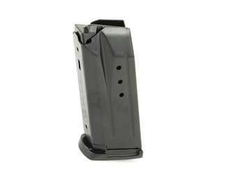 Ruger Magazine, 9MM, 10 Rounds, Fits Ruger SR9c, with Finger Rest, Steel, Blued Finish