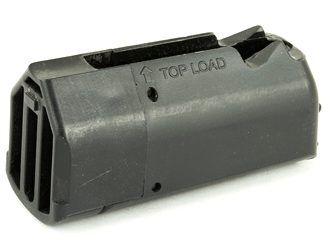 Ruger Magazine, 5 Rounds, 223 Remington/300BLK, Fits Ruger American Short Action, Polymer, Black