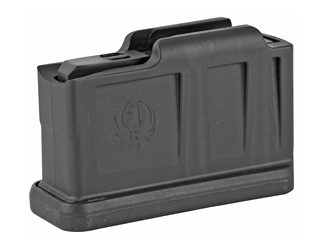 Ruger Magazine, 308 Winchester, 3 Rounds, AI-Style, Polymer, Black
