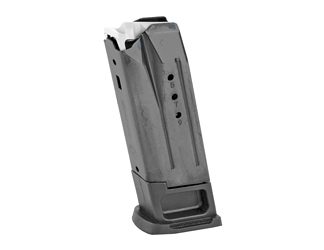 Ruger Magazine, 9MM, 10 Rounds, Fits Ruger Security-9, Steel, Black