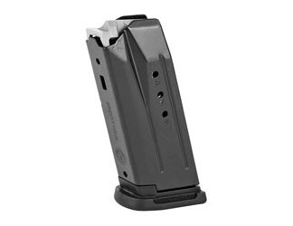 Ruger Magazine, 9MM, 10 Rounds, Fits Ruger Security-9, Steel, Black