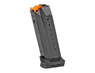 Ruger Magazine, 9MM, 17 Rounds, Fits Ruger American & Fits Ruger Security 9, Steel, Black