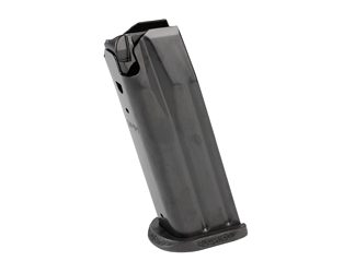 Springfield Magazine, 9MM, 15 Rounds, Fits Springfield Echelon Compact, Stainless Steel Construction, Black