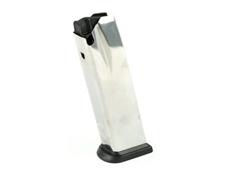 Springfield Magazine, 40 S&W, 16 Rounds, Fits Springfield XDM, Stainless, Silver