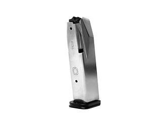 Shadow Systems Pistol Magazine, 9MM, 15 Rounds, Fits CR920X, Silver and Black