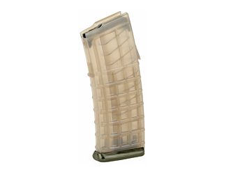 Steyr Arms Magazine, 223 Remington/5.56 NATO, 30 Rounds, Fits Steyr AUG, Polymer, Transparent, Green Base