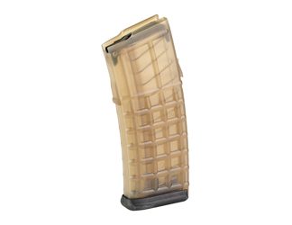 Steyr Arms Magazine, 223 Remington/5.56 NATO, 30 Rounds, Fits Steyr AUG, Polymer, Transparent, Black Base