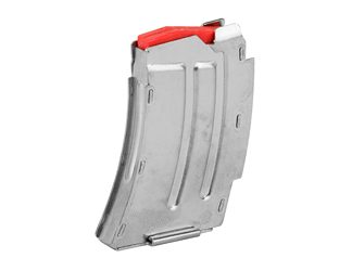Savage Arms Magazine, 22LR/17 MACH2, 5 Rounds, Fits Savage Mark II, Stainless Finish