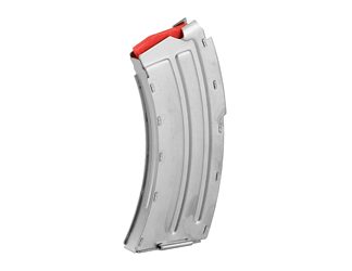 Savage Arms Magazine, 22LR/17 MACH2/21 Sharp, 10 Rounds, Fits Savage Mark II, Stainless