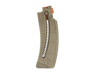 Smith & Wesson Magazine, 22LR, 25 Rounds, Fits M&P 15-22, Polymer, Flat Dark Earth