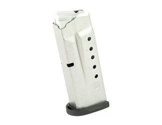 Smith & Wesson Magazine, 9MM, 7 Rounds, Fits Shield, Stainless
