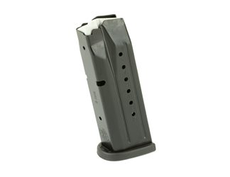 Smith & Wesson Magazine, 9MM, 15 Rounds, Fits M&P M2.0 Compact, Steel, Black