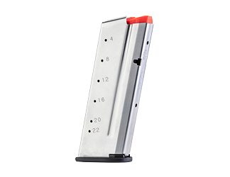 Smith & Wesson Magazine, 5.7X28MM, Fits M&P 5.7, 22 Rounds, Silver