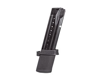 Smith & Wesson Magazine, 9MM, 23 Rounds, Black, w/Adapter, Fits S&W M&P