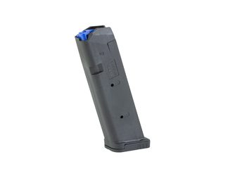 Leapers, Inc. - UTG Pistol Magazine, 9MM, 17 Rounds, Fits GLOCK 17, Polymer Construction, Matte Finish, Black