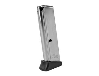 Walther Magazine, 380ACP, 7 Rounds, Fits PPK/S, with Finger Rest, Nickel Finish