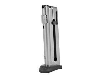 Walther Magazine, 22LR, 10 Rounds, Fits P22, Q Style Frame, Nickel Finish