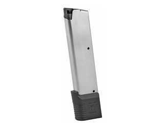 Wilson Combat Magazine, 45ACP, 10 Rounds, 1911 Full Size, Wrap-Around Base Pad