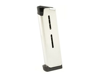 Wilson Combat Magazine, 45ACP, 7 Rounds, Fits 1911, .350 Base Pad, Stainless
