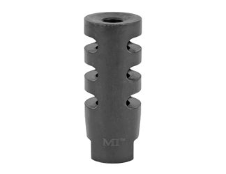 Midwest Industries Muzzle Brake, 30 Caliber, 5/8X24 Thread, Phosphate Finish, Includes Crush Washer