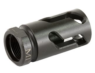 Midwest Industries Flash Hider, 30 Caliber, Fits AR Rifles, Melonite