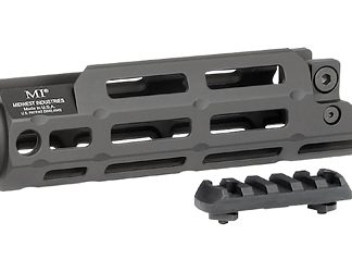 Midwest Industries Handguard, Fits HK MP5 and Clones, M-LOK Compatible, Mil-Spec Top Rail, Black