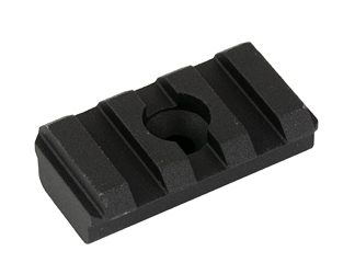 Nordic Components Shotgun Magazine Tube Components, Black, Picatinny Rail for Barrel Clamp