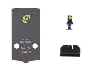 Night Fision Optic Plate + Backup Sight Com